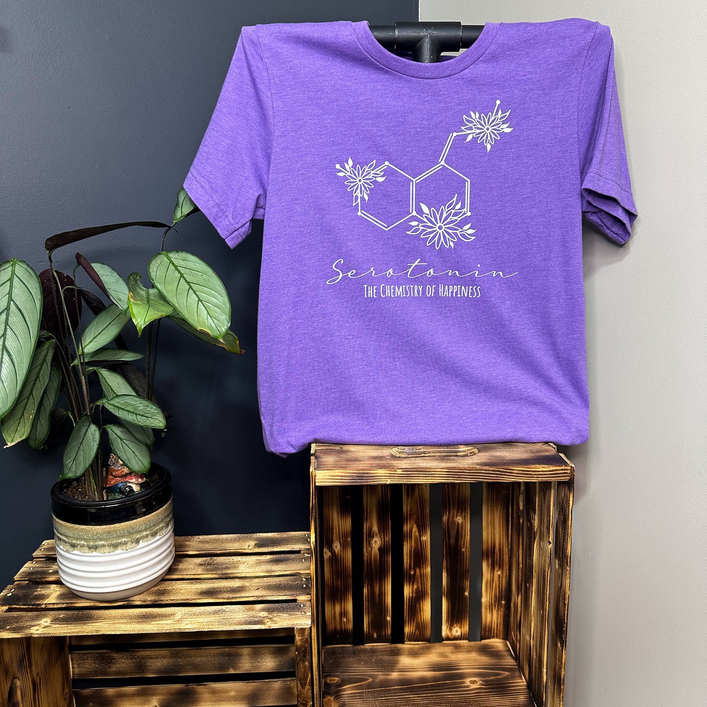 Serotonin The Chemistry Of Happiness T-Shirt