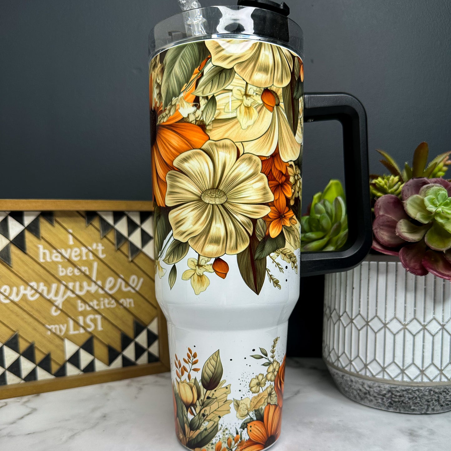 Pumpkin 40oz Tumbler