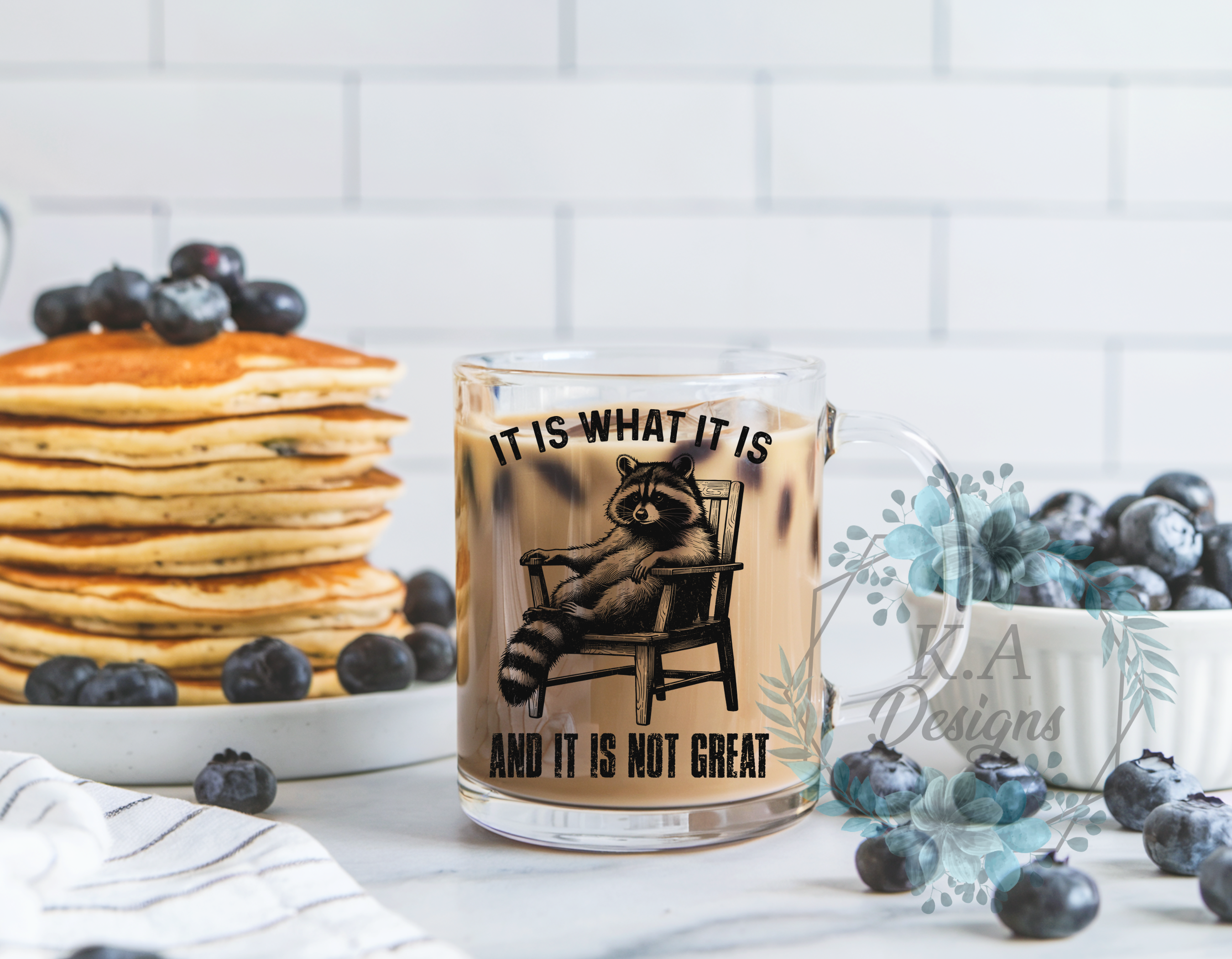 It Is What It Is Clear Mug