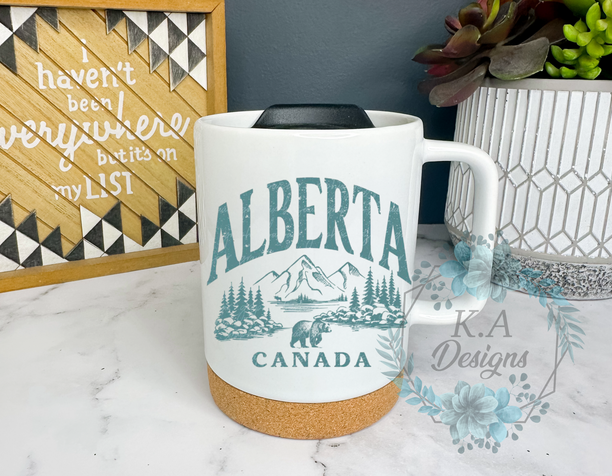 Alberta Cork Bottom Mug