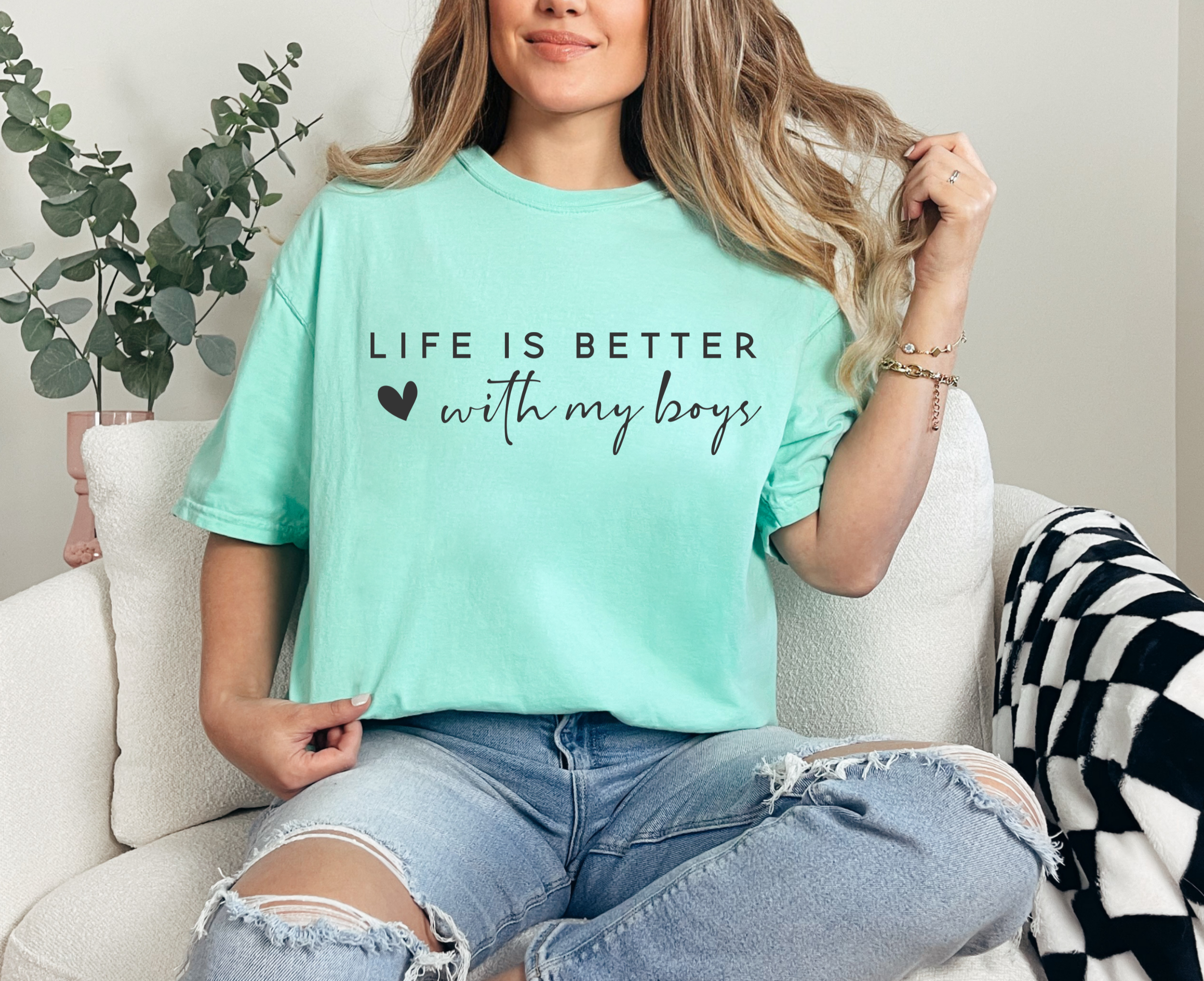 Life Is Better With My Boys T-Shirt