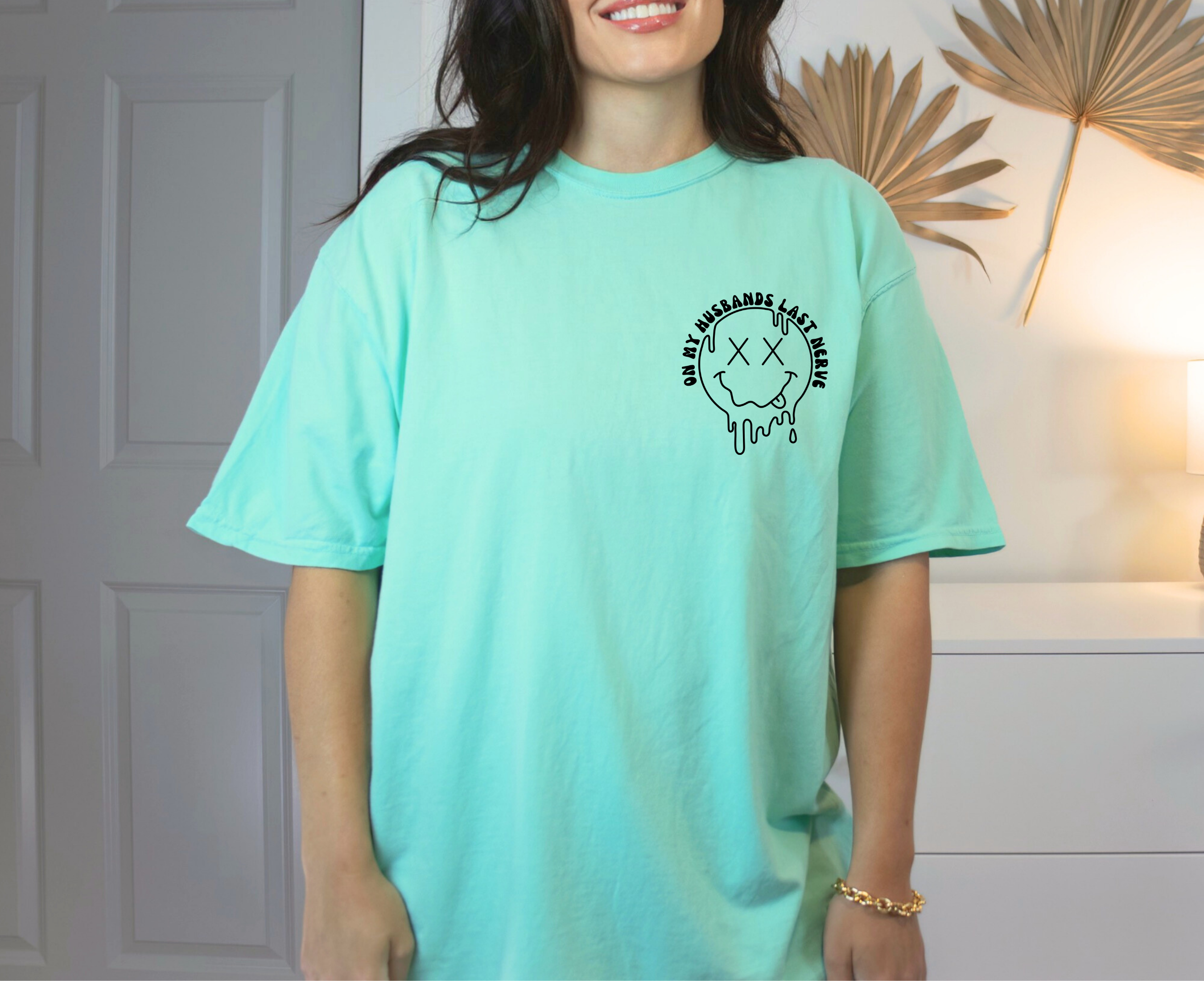 On My Husbands Last Nerve T-Shirt