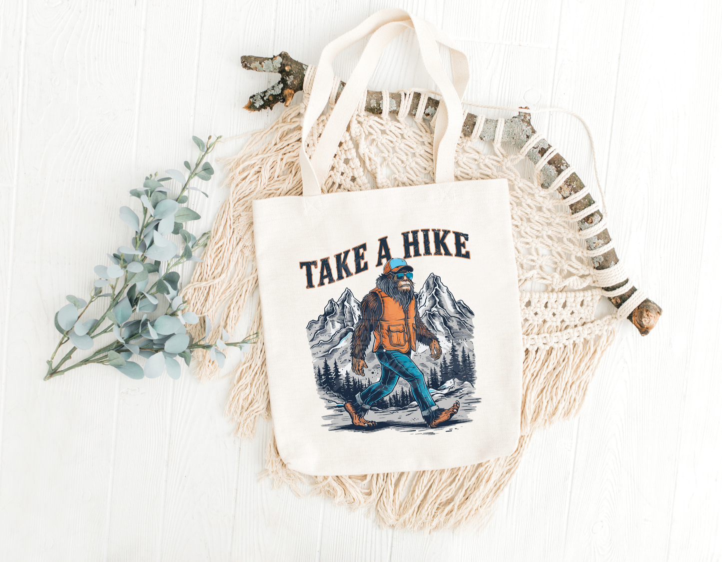 Take A Hike Tote Bag