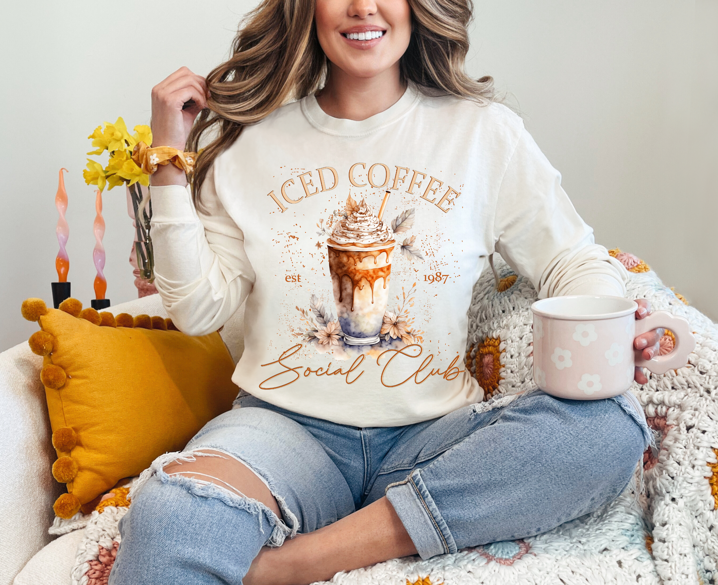 Iced Coffee Social Club Long Sleeve