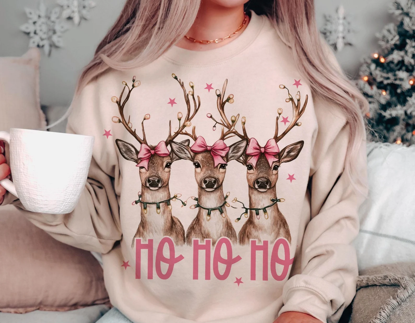 Ho Ho Ho Dear Sweatshirt