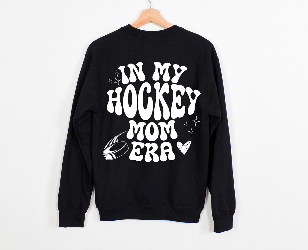 In My Hockey Mom Era Sweatshirt-Airdrie Lightning