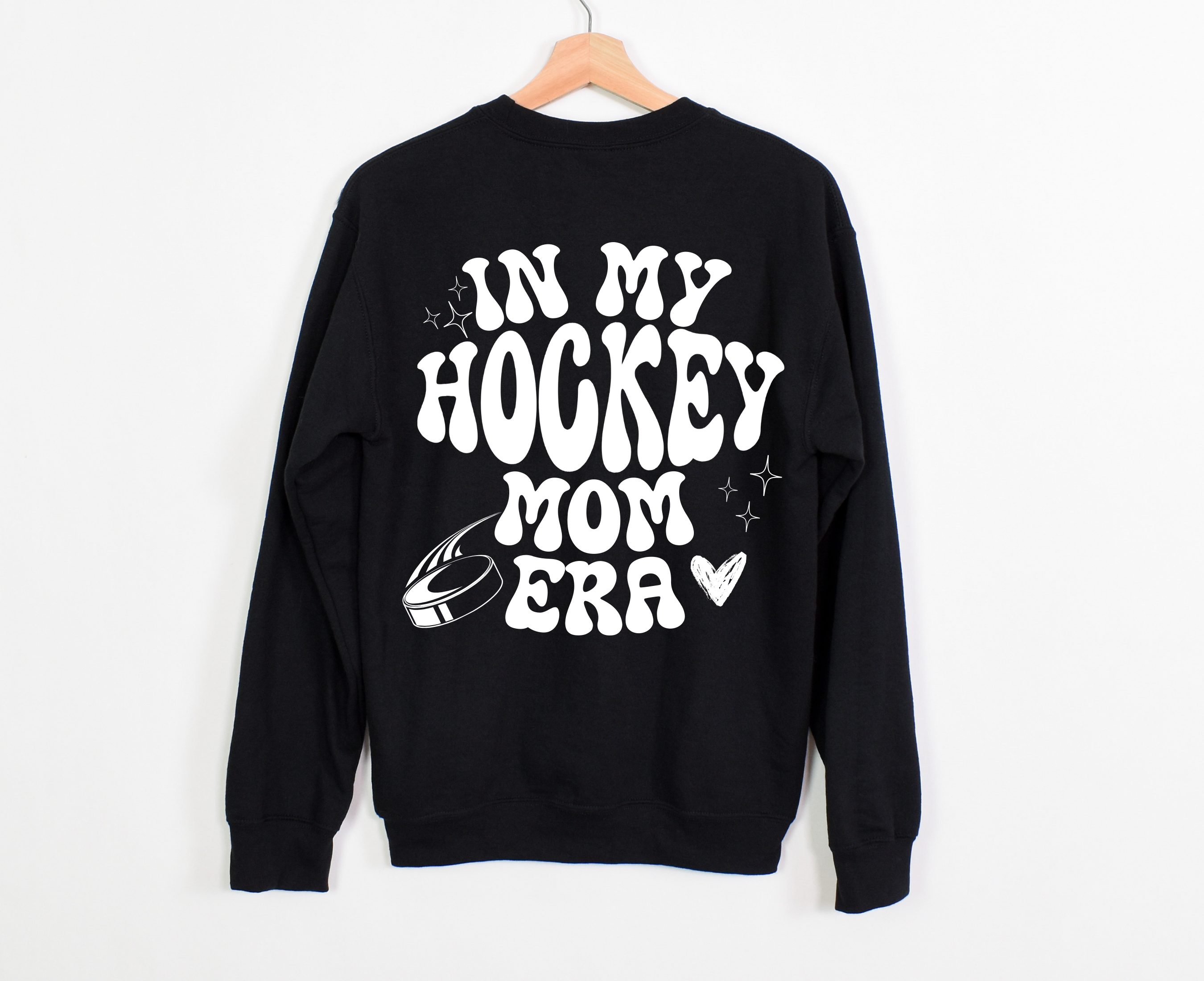 In My Hockey Mom Era Sweatshirt-Airdrie Lightning