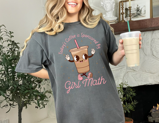 Sponsored By Girl Math T-Shirt
