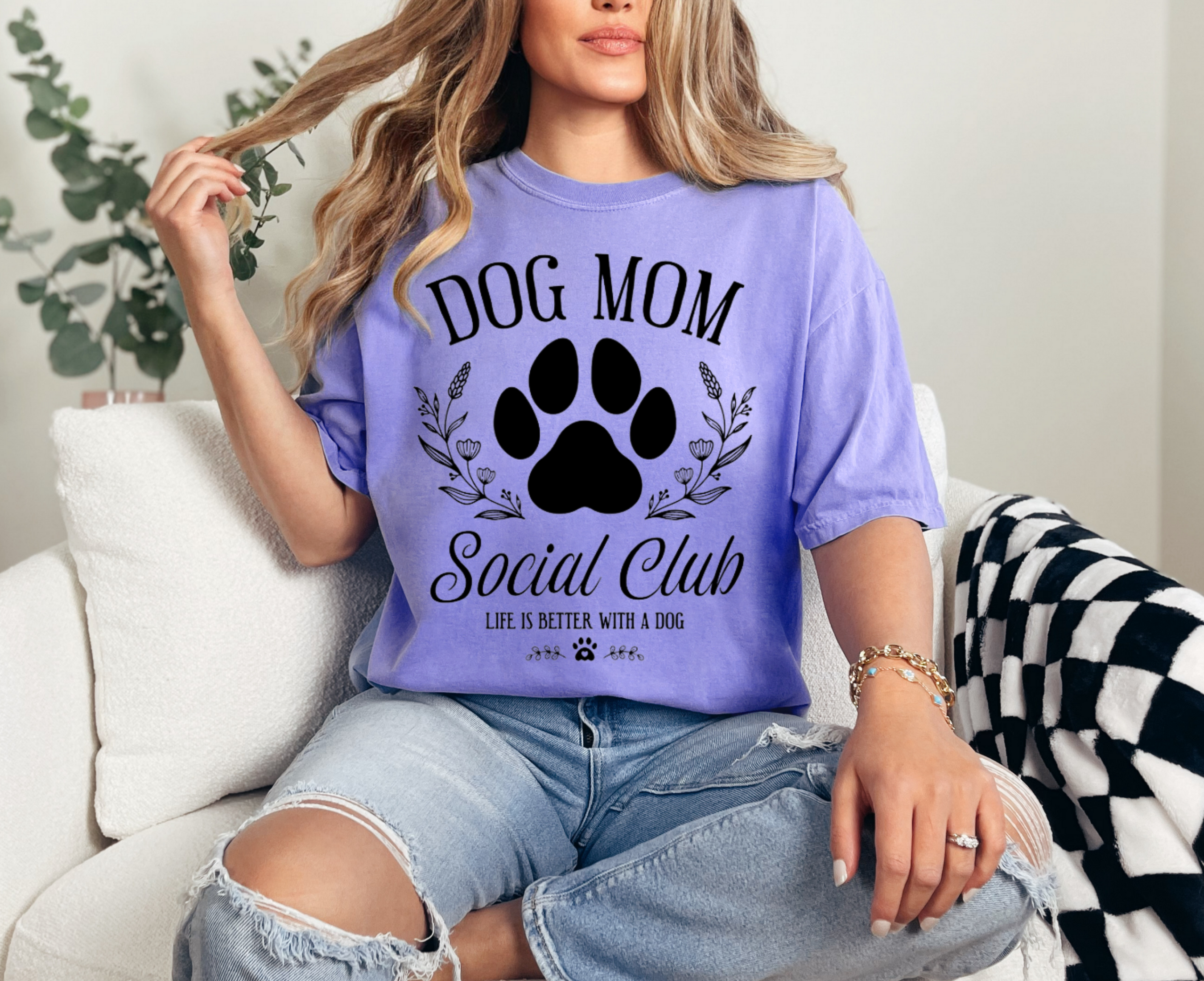 Dog Mom Social Club T-Shirt