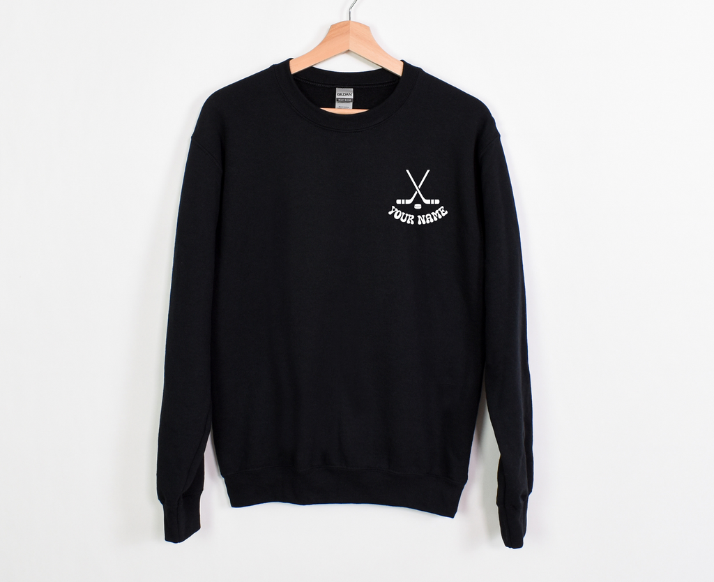In My Hockey Mom Era Sweatshirt-Airdrie Lightning