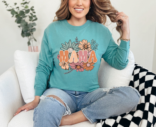 Floral Mama Long Sleeve