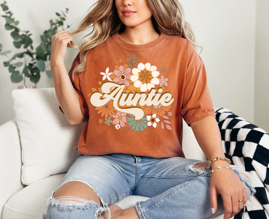 Retro Auntie T-Shirt