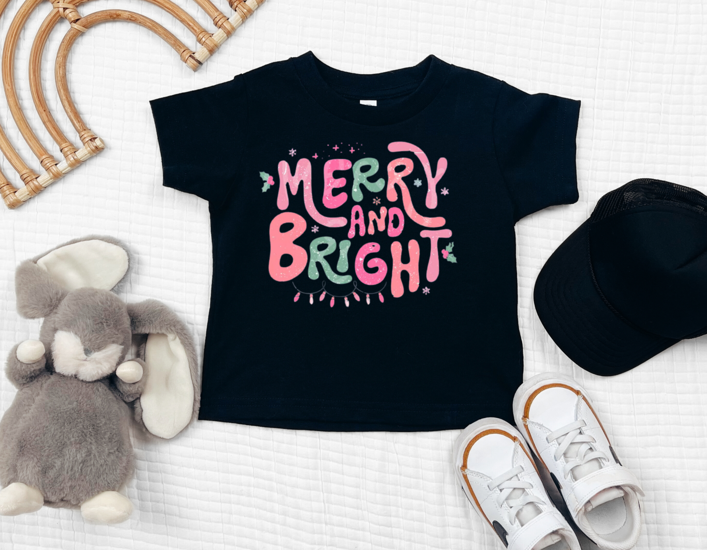 Merry And Bright Toddler T-Shirt