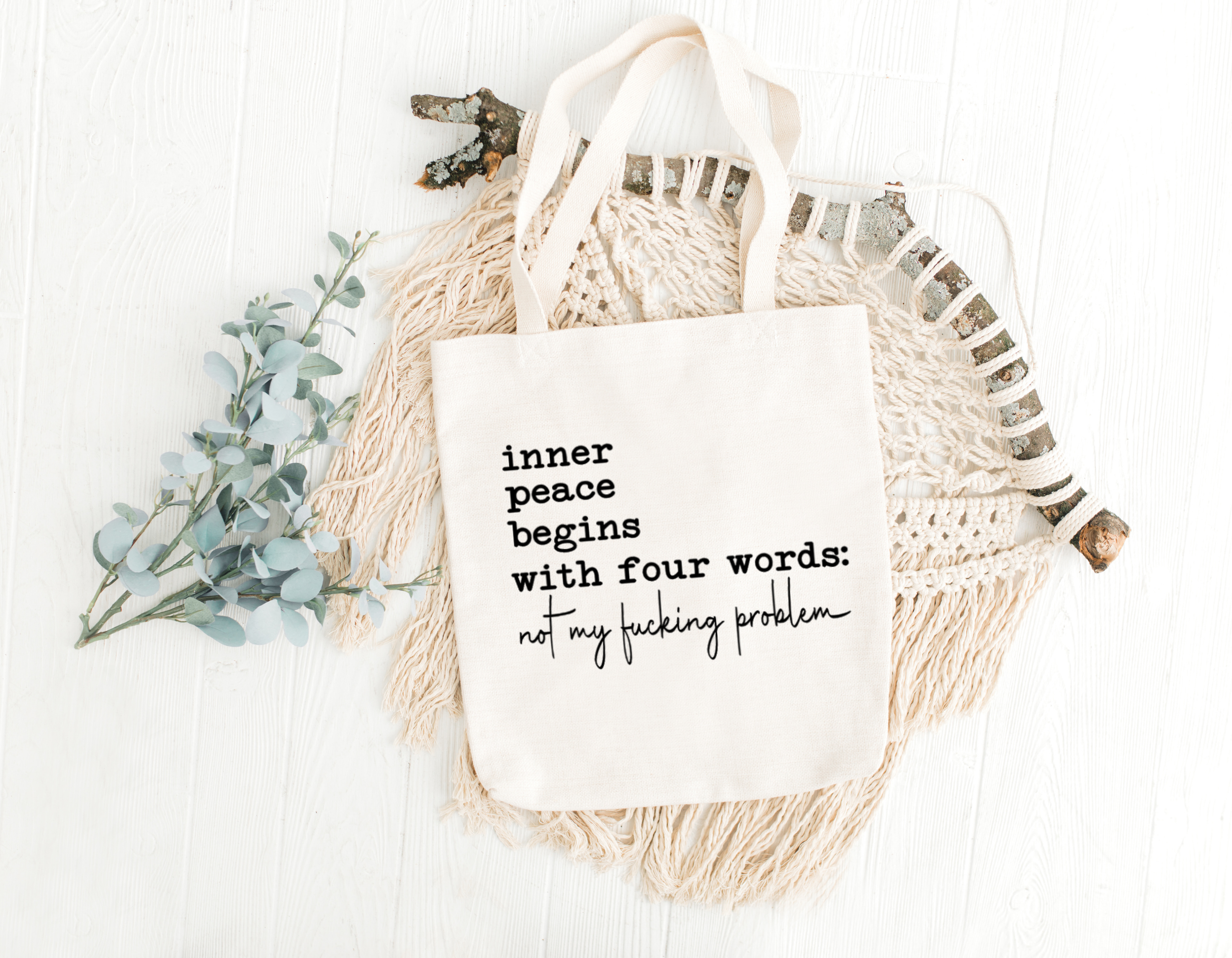 Inner Peace Tote Bag