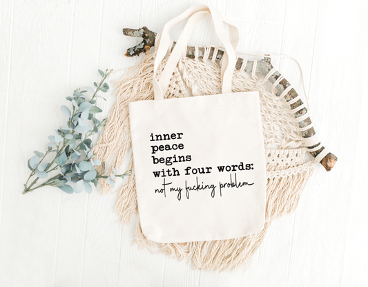 Inner Peace Tote Bag