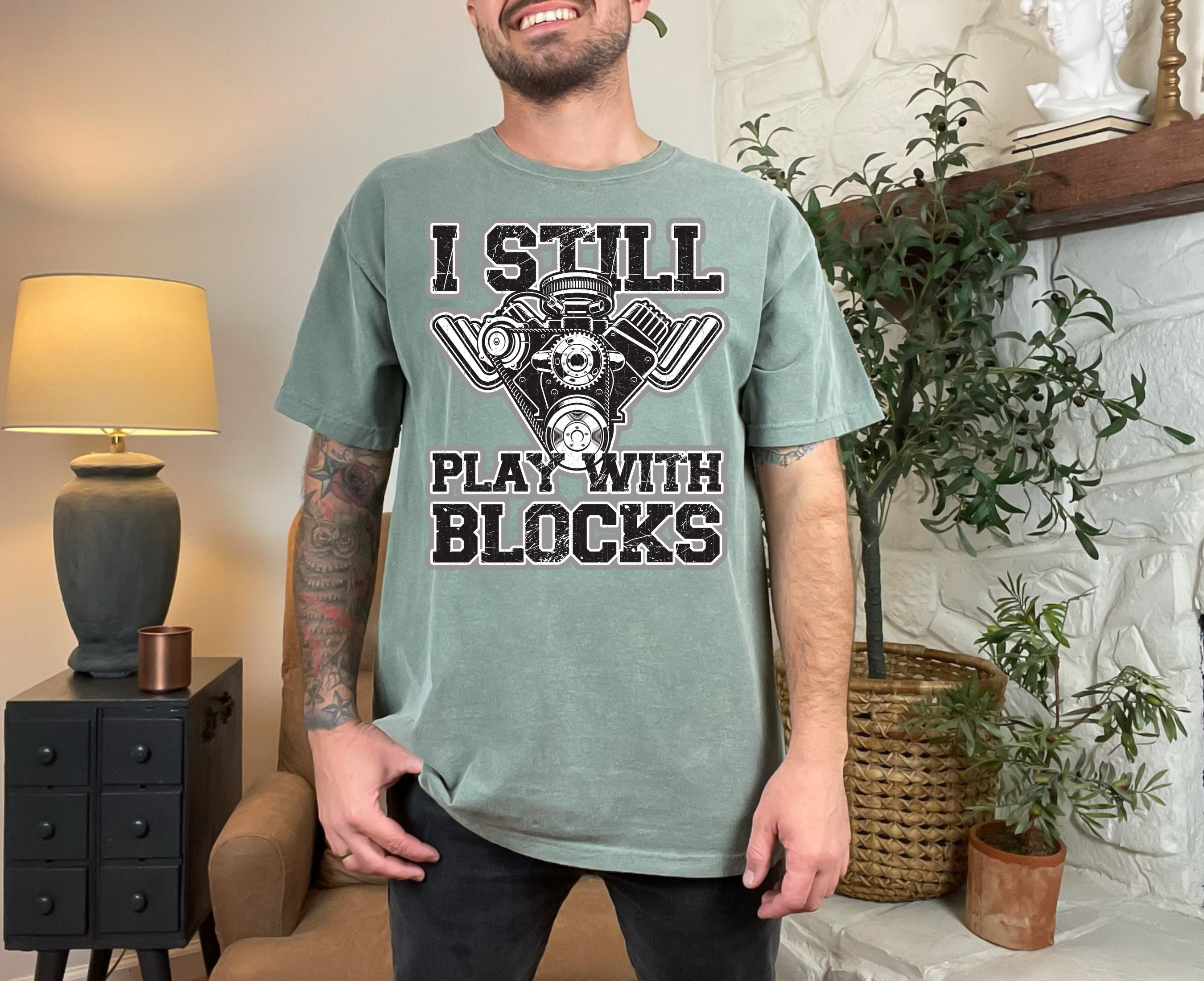 I Still Play With Blocks T-Shirt