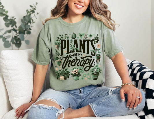 Plants Are My Therapy T-Shirt