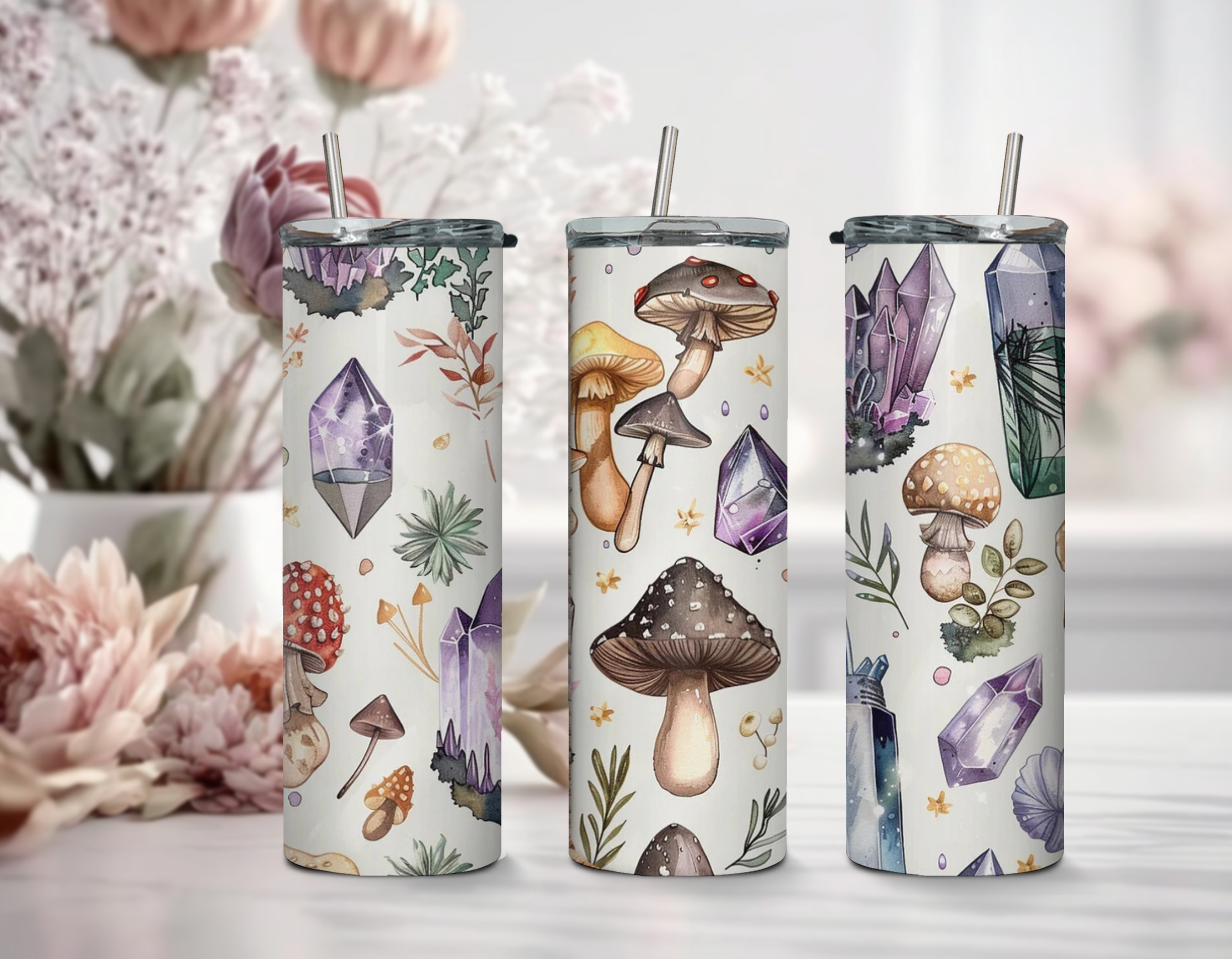 Boho Crystal Tumbler