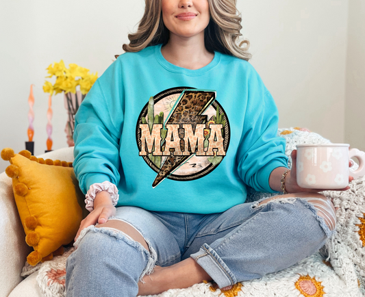 Lightning Mama Western Sweatshirt