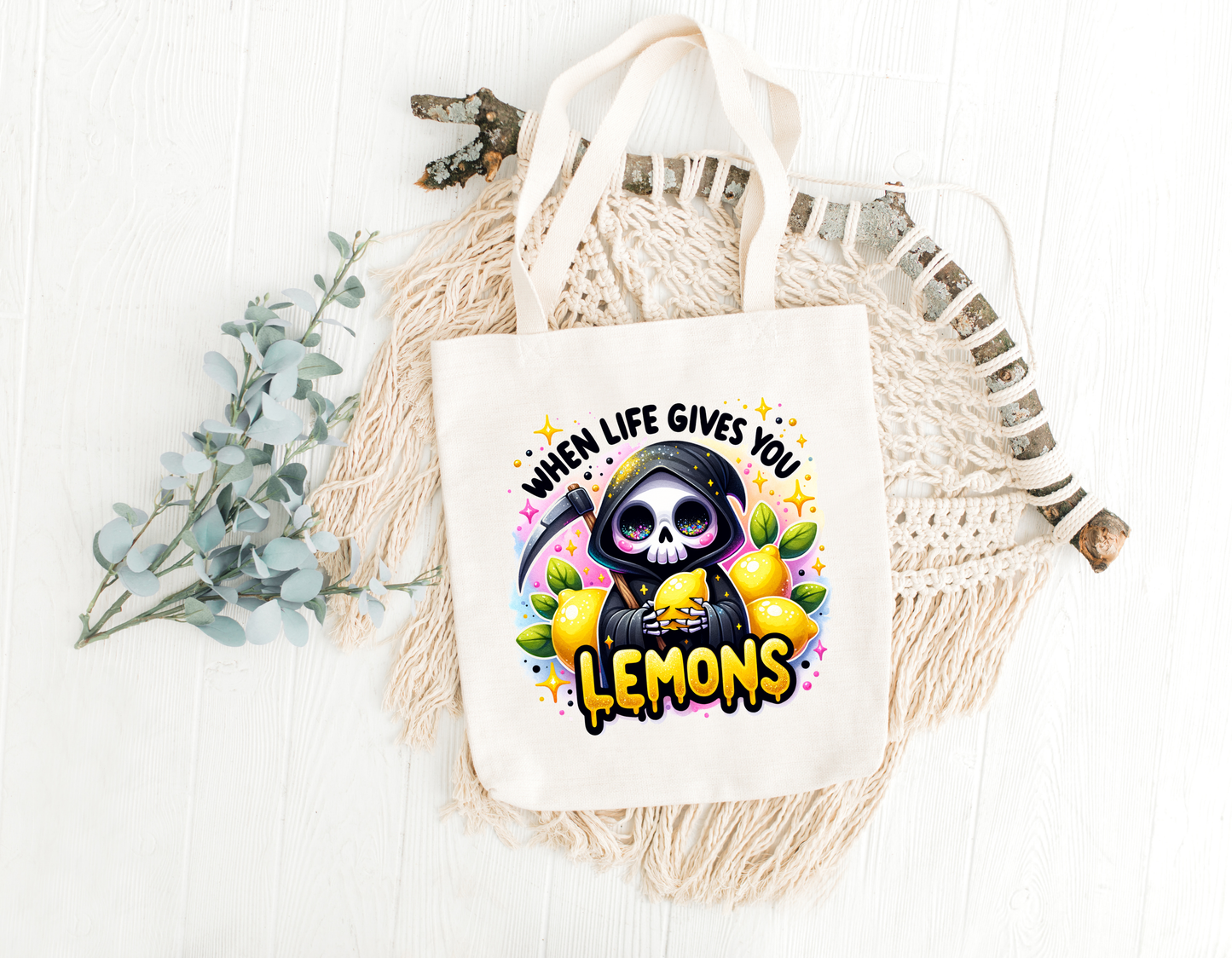 When Life Gives You Lemons Tote Bag