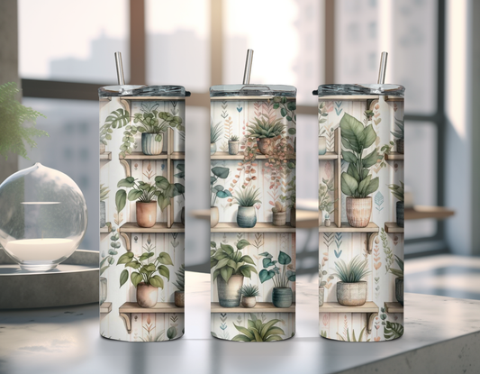 Boho Plant Tumbler