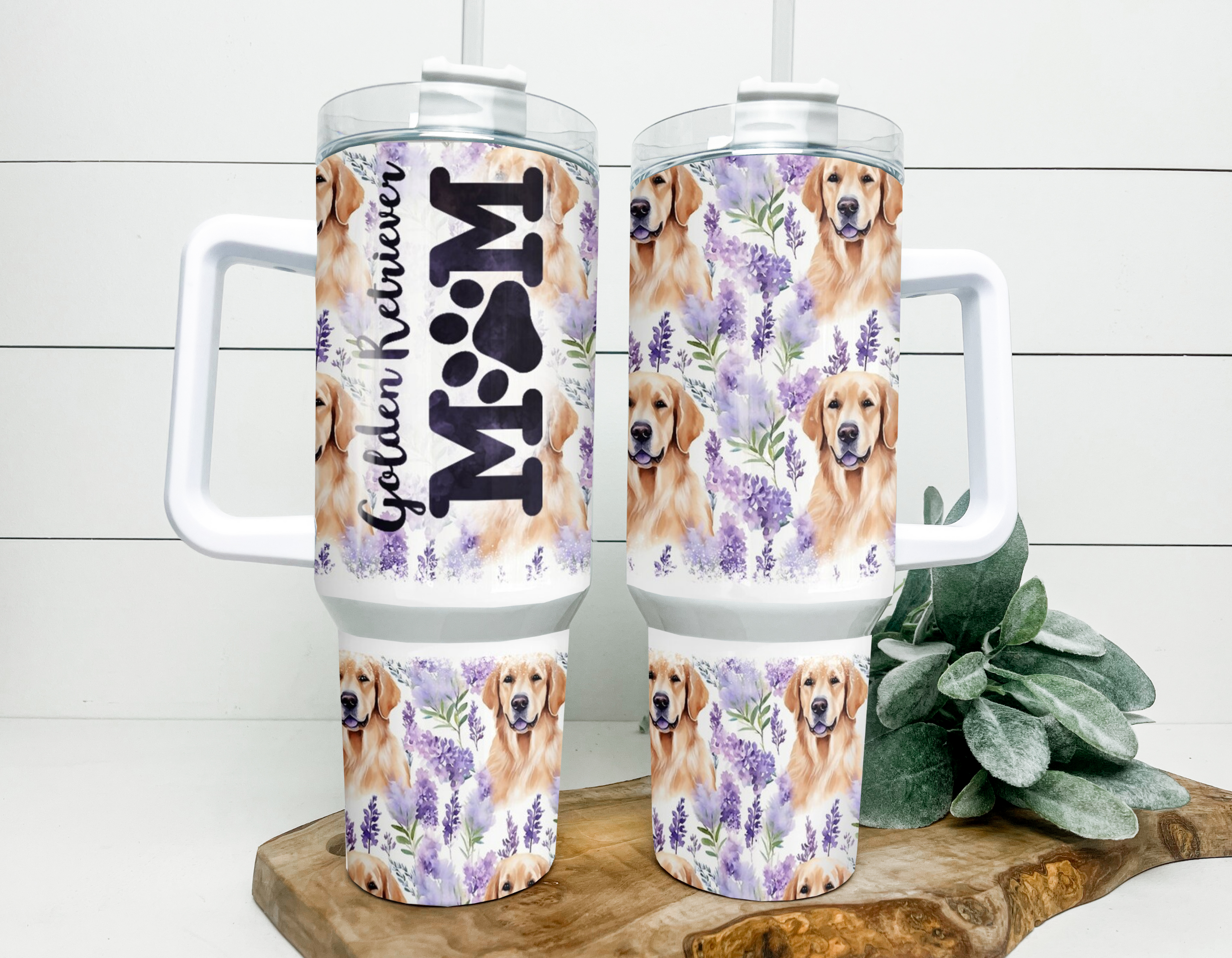 Golden Retriever Mom 40oz Tumbler