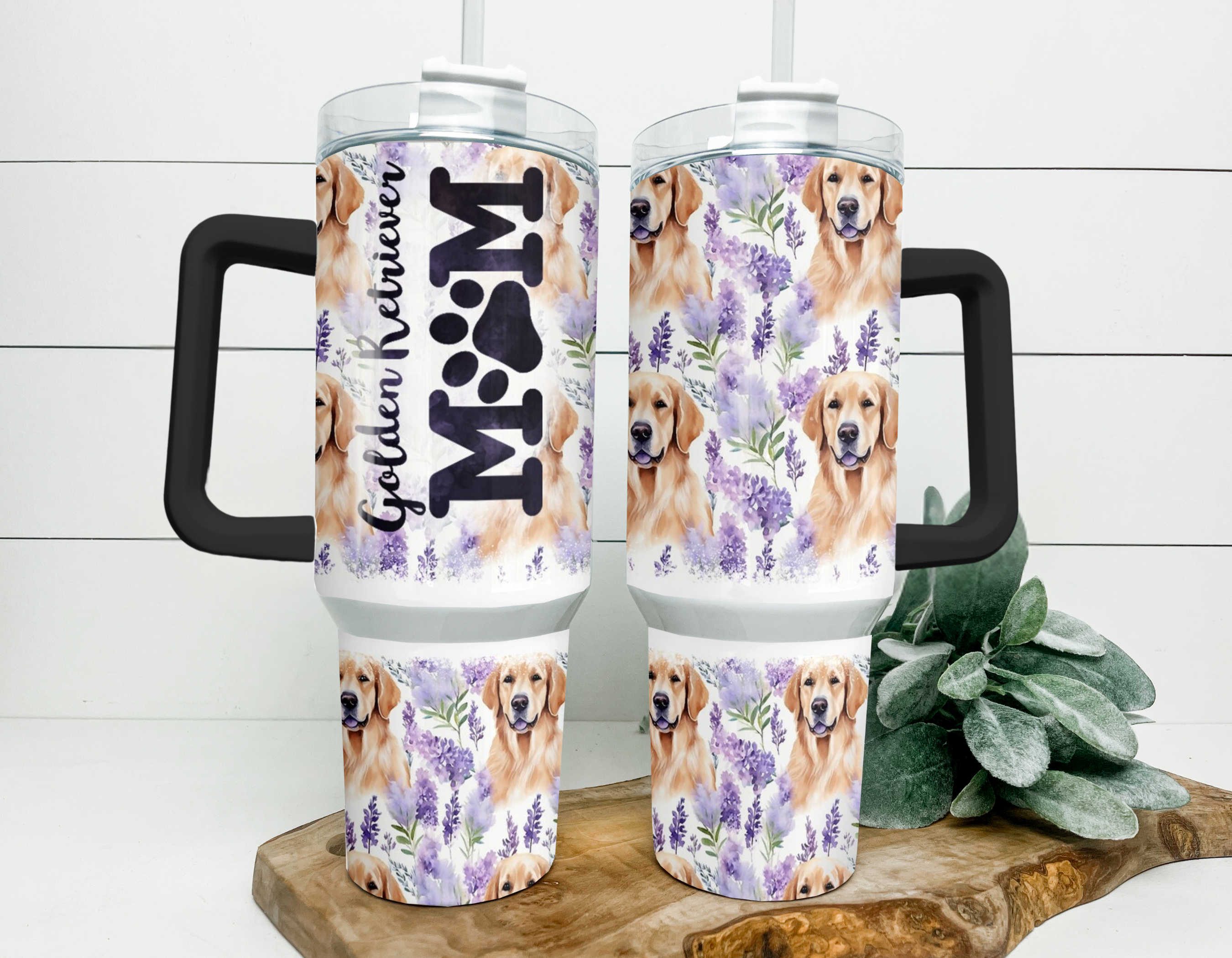 Golden Retriever Mom 40oz Tumbler
