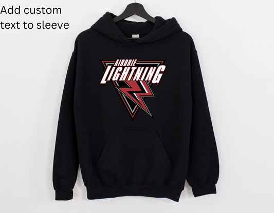 Airdrie Lightning Logo Hoodie