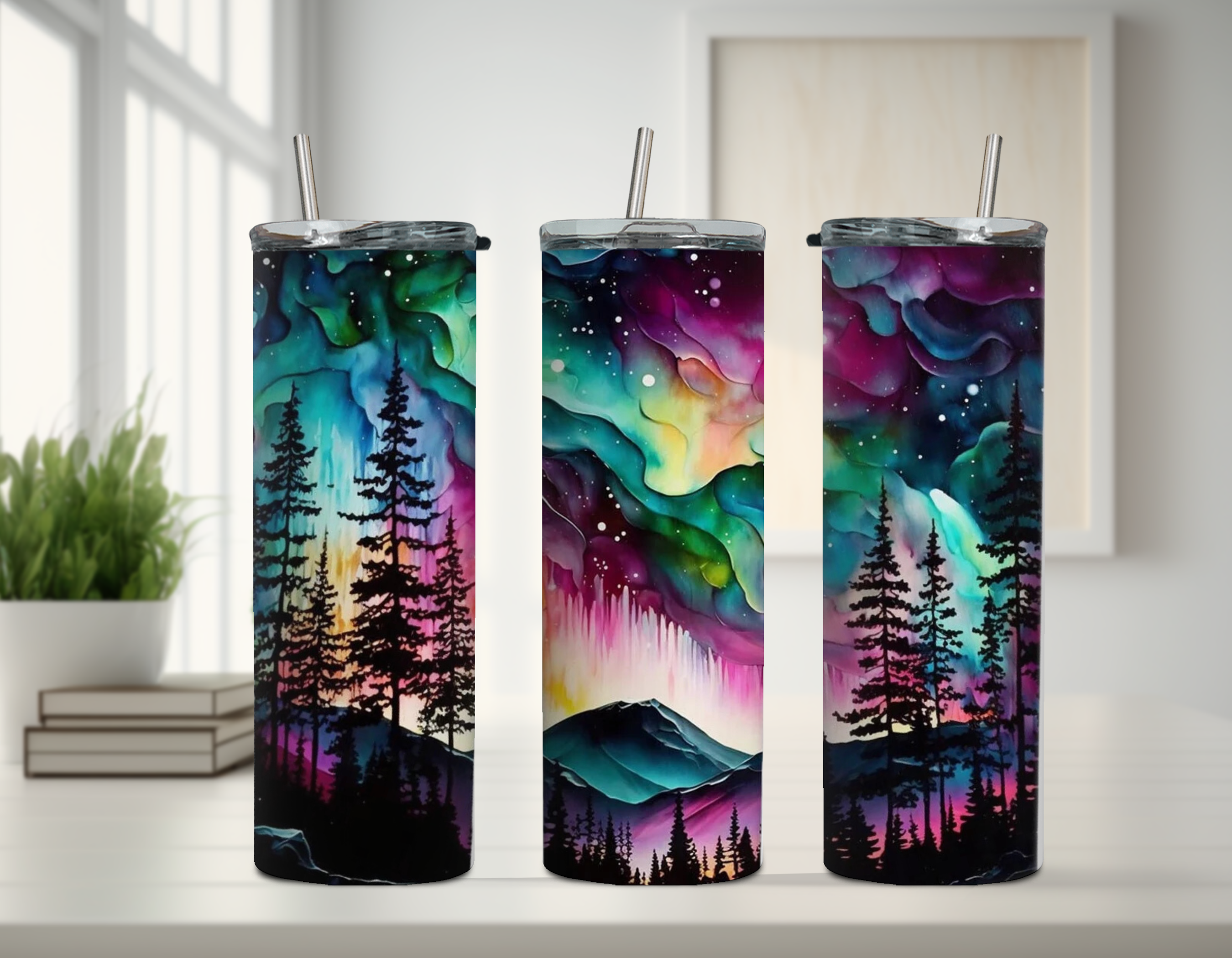 Northern Lights Tumbler
