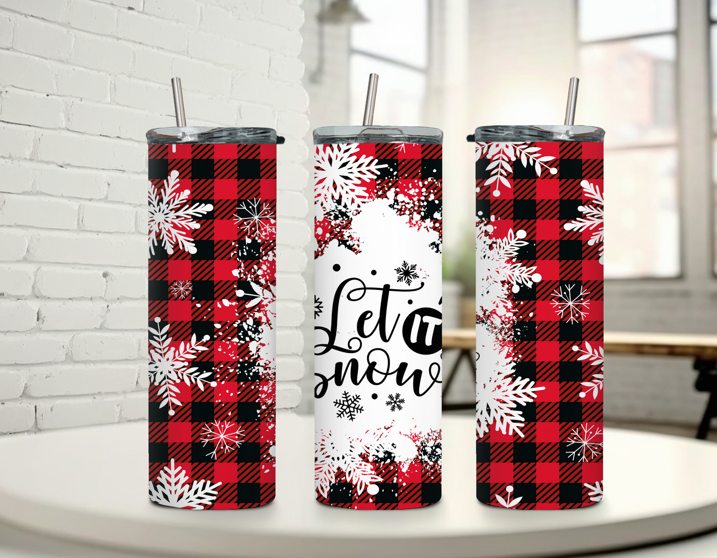 Let It Snow Tumbler