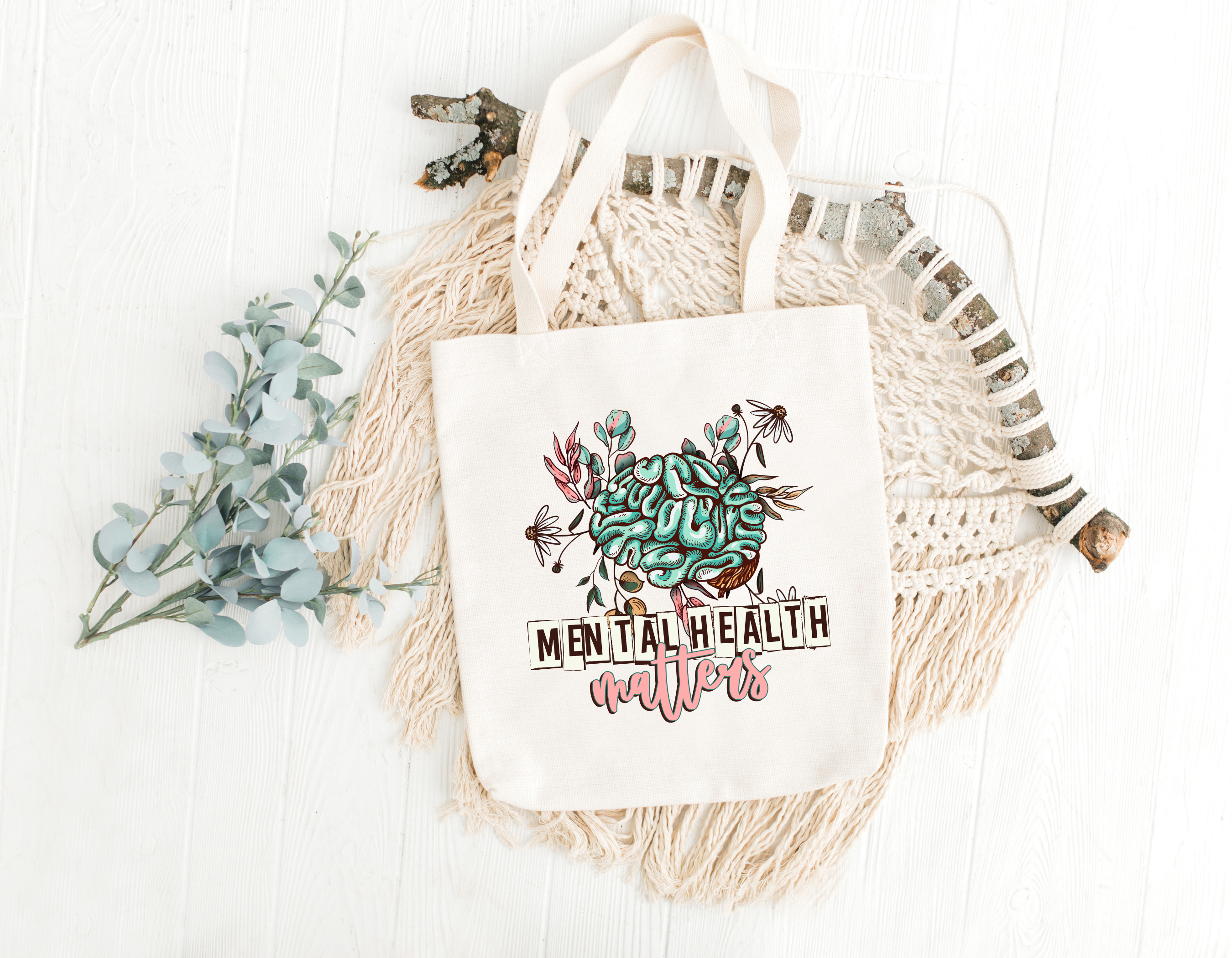Mental Health Matters Tote Bag