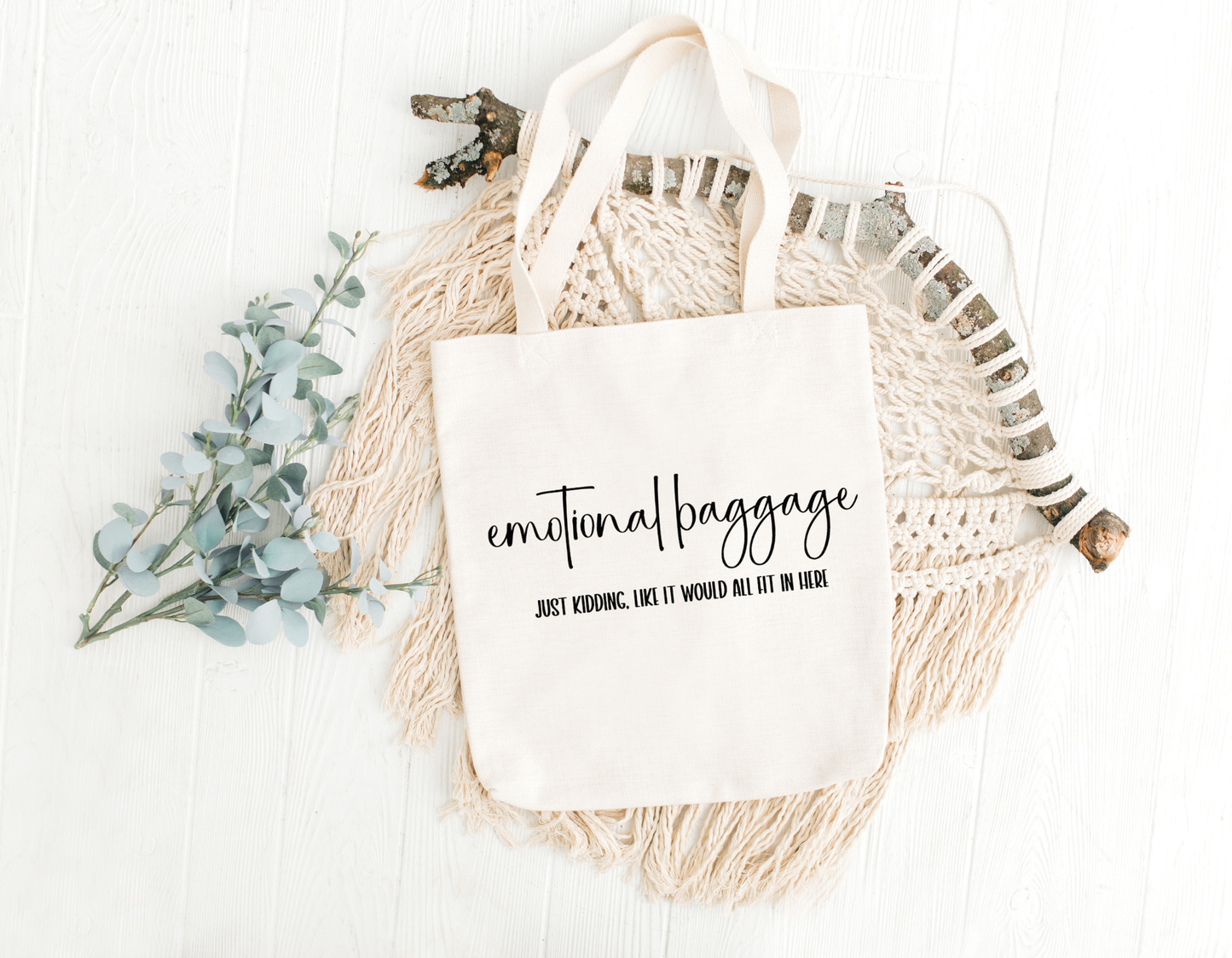 Emotional Baggage Tote Bag