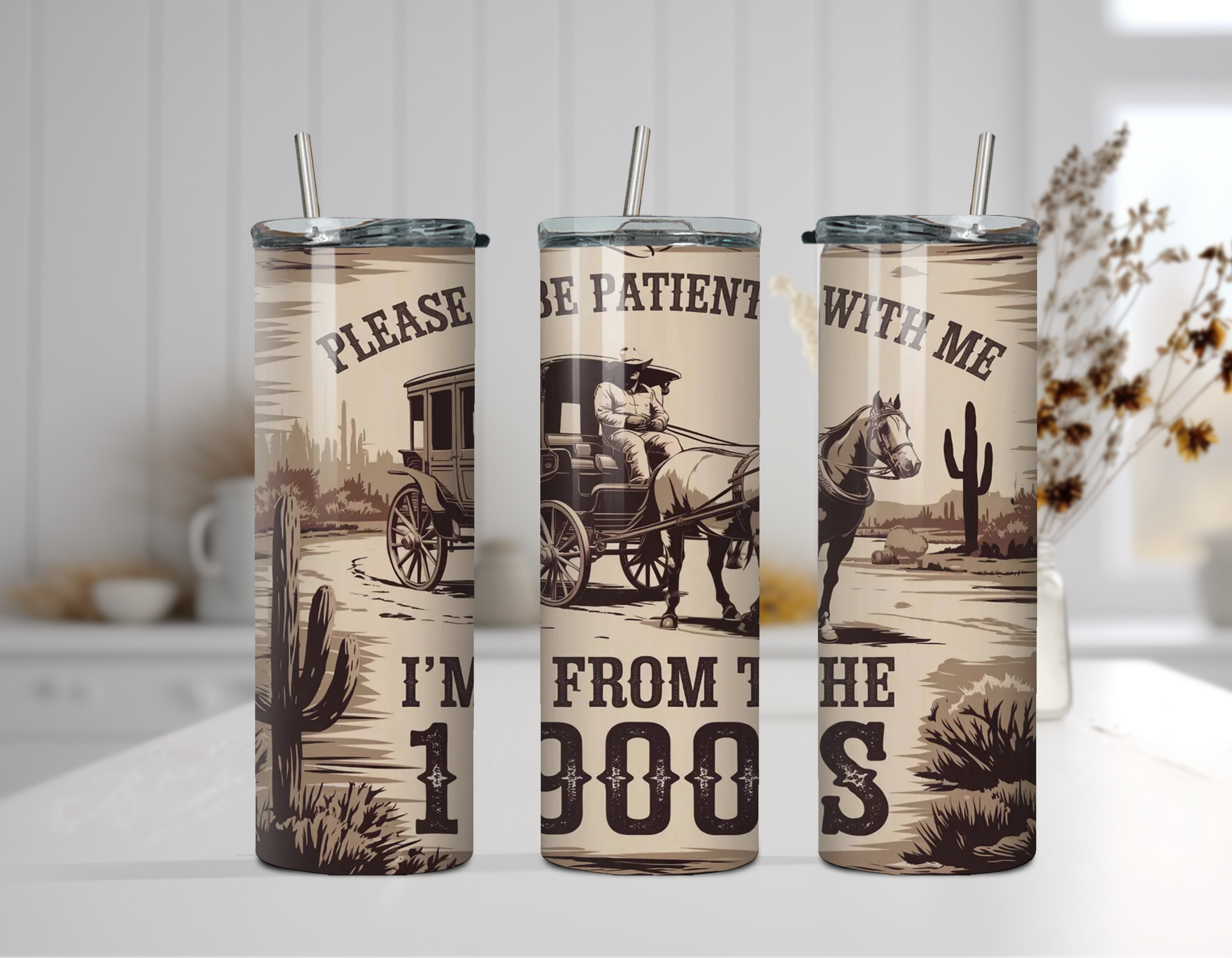 Please Be Patient With Me I'm From The 1900's Tumbler