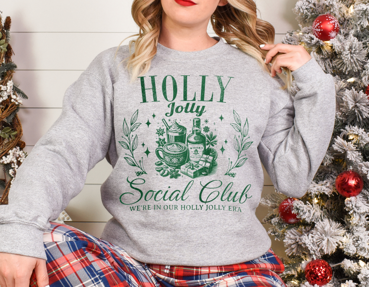 Holly Jolly Social Club Sweatshirt