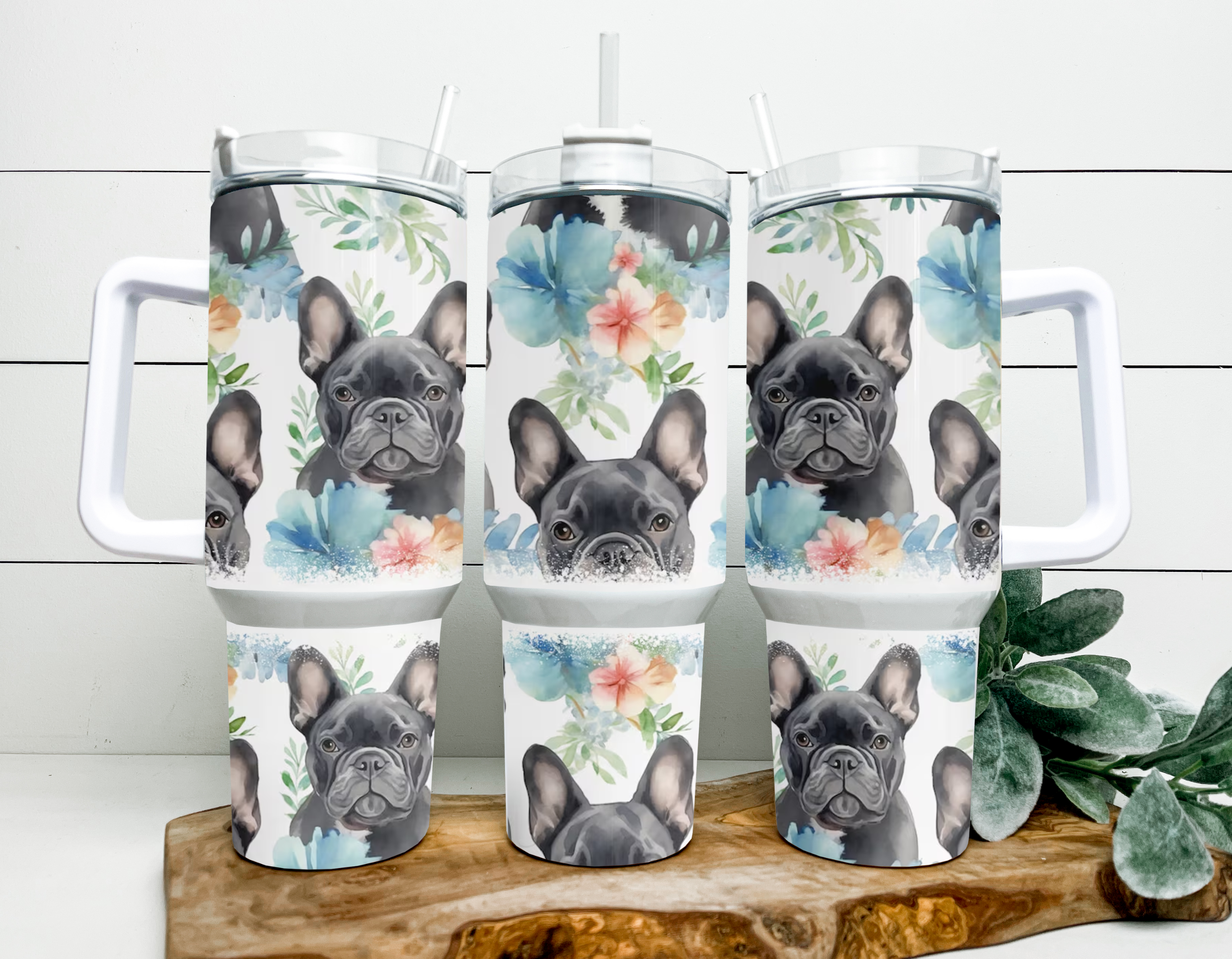 Frenchie 40oz Tumbler