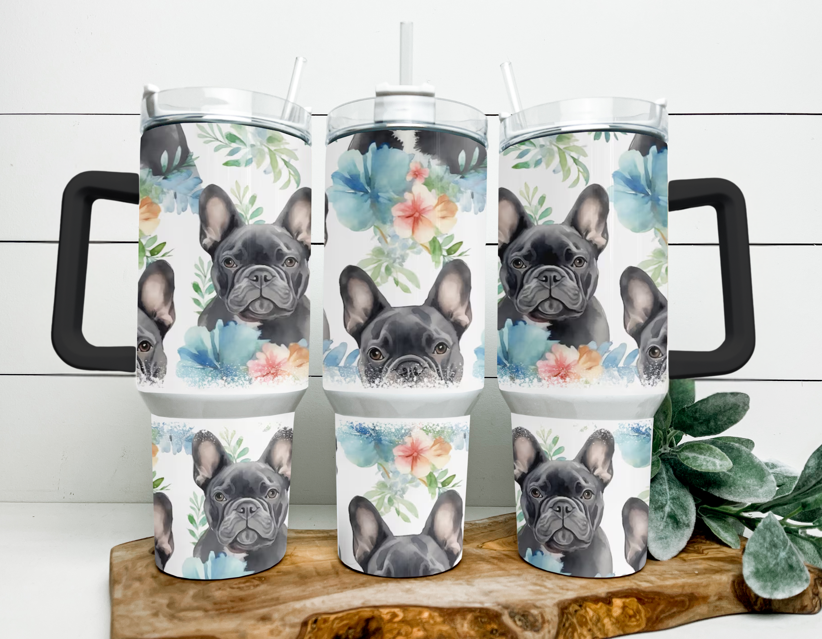 Frenchie 40oz Tumbler