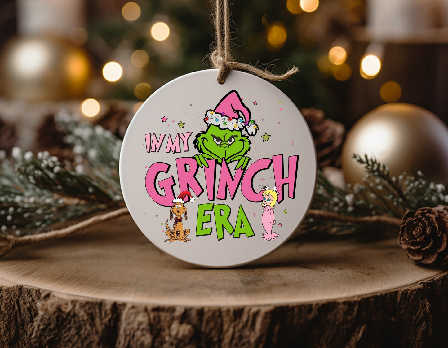 Gr*nch Era Ceramic Ornament