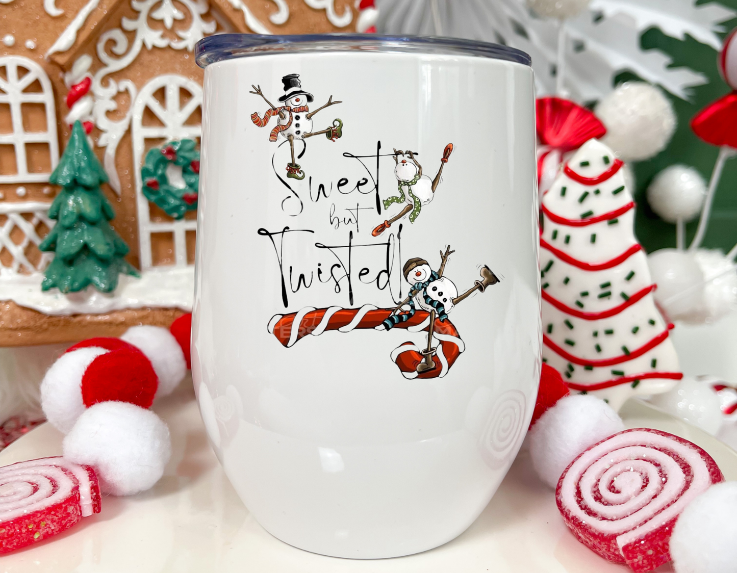 Sweet But Twisted Wine Tumbler