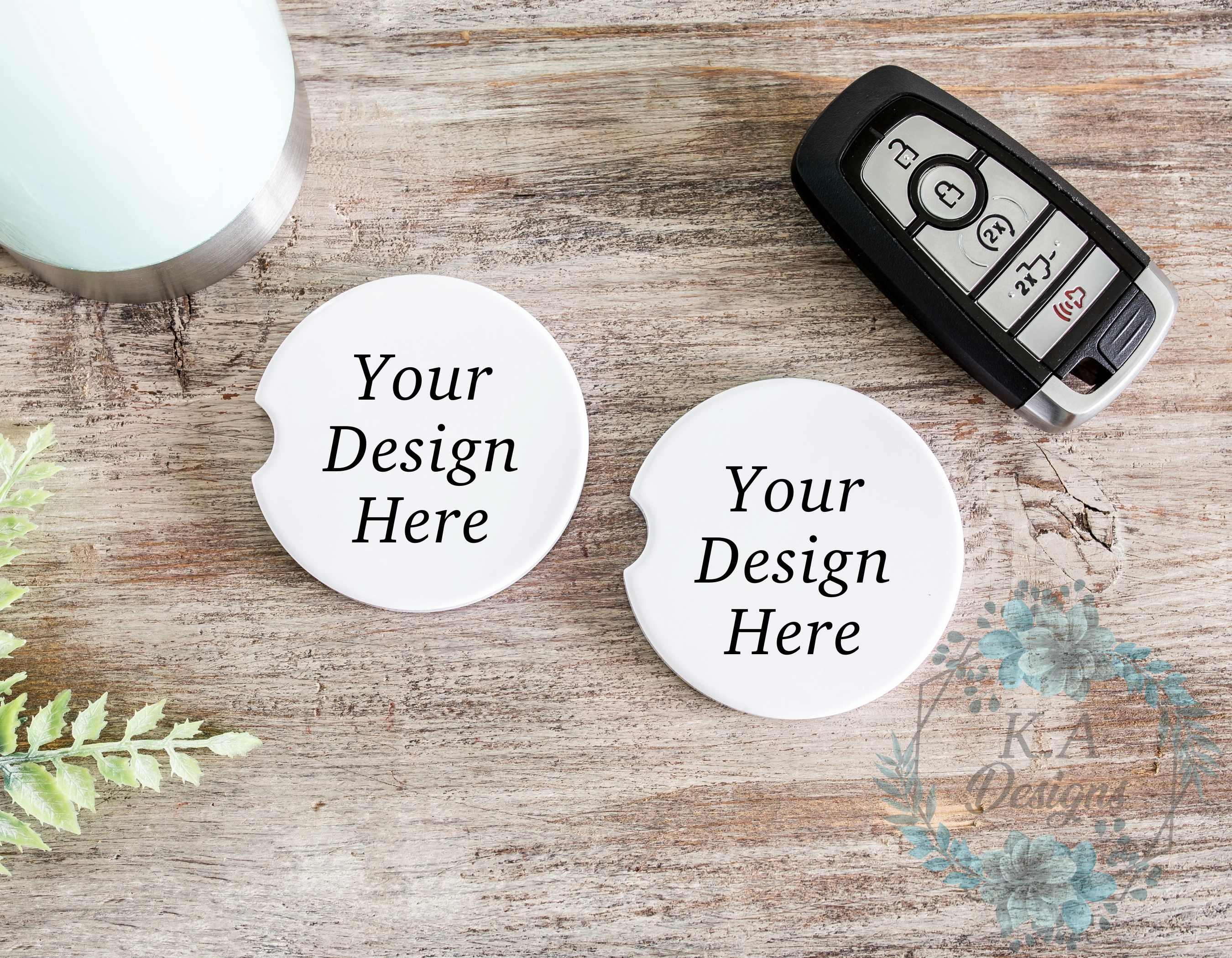 Custom Ceramic Car Coaster