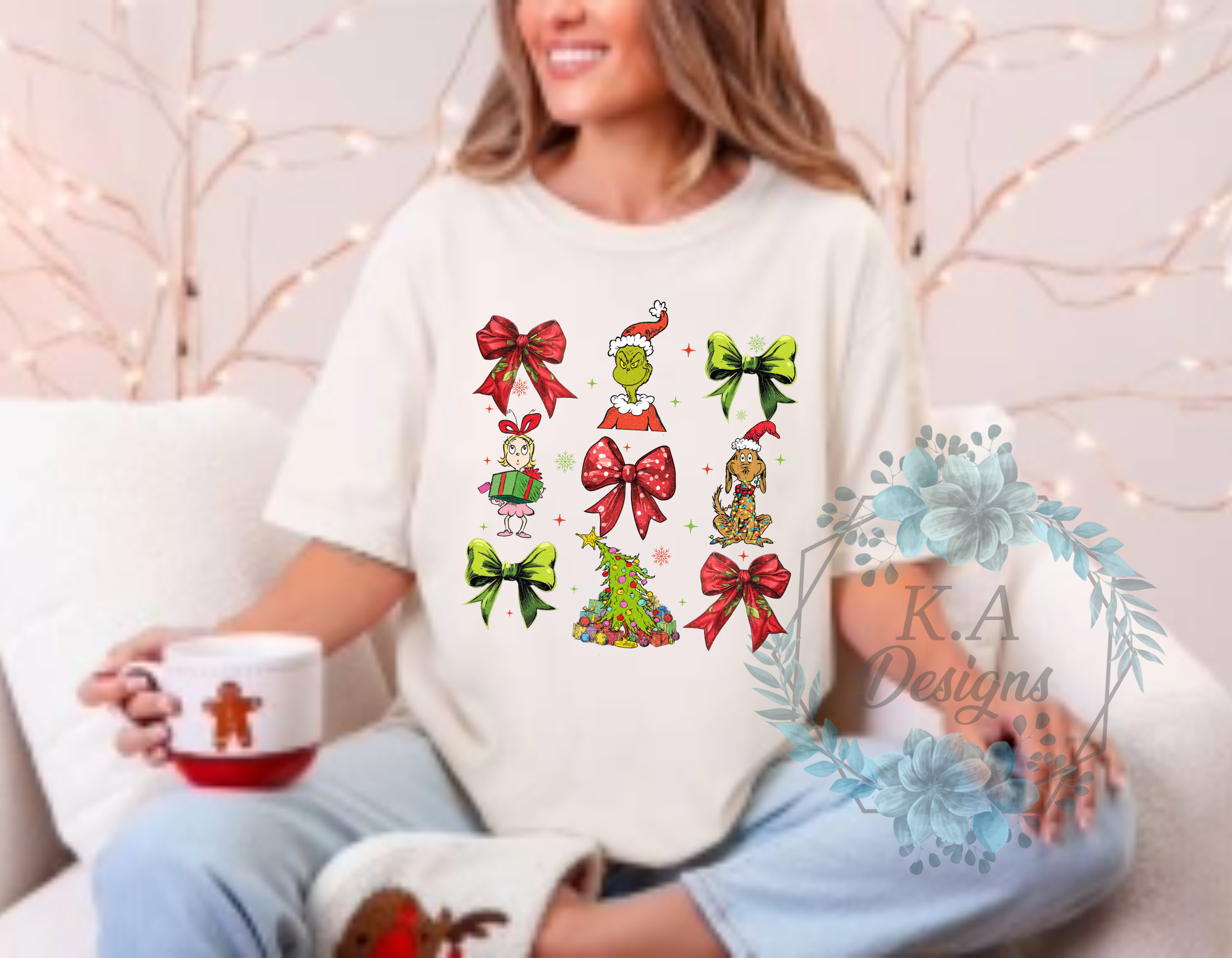 Grinch Coquette T-Shirt