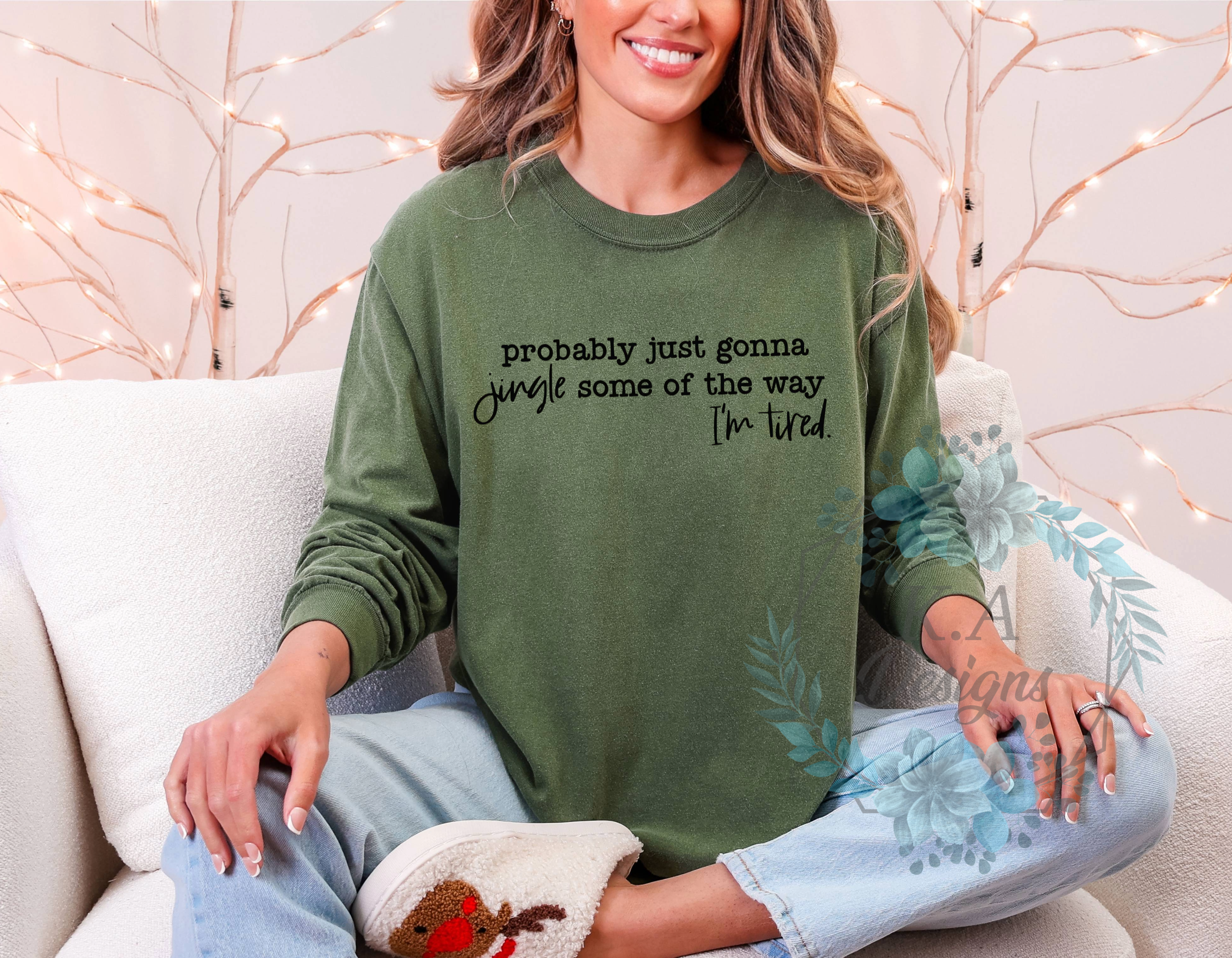 Jingle Some Of The Way Long Sleeve