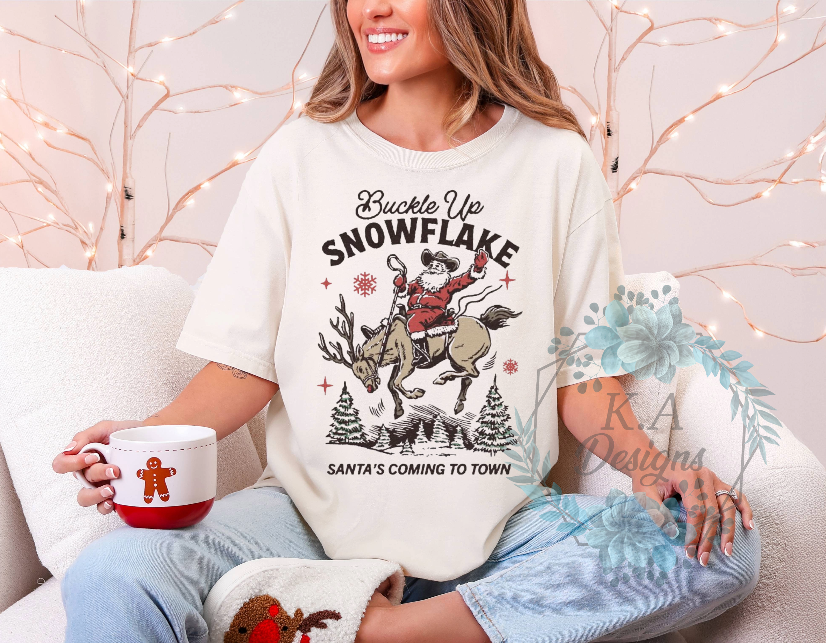Buckle Up Snowflake T-Shirt