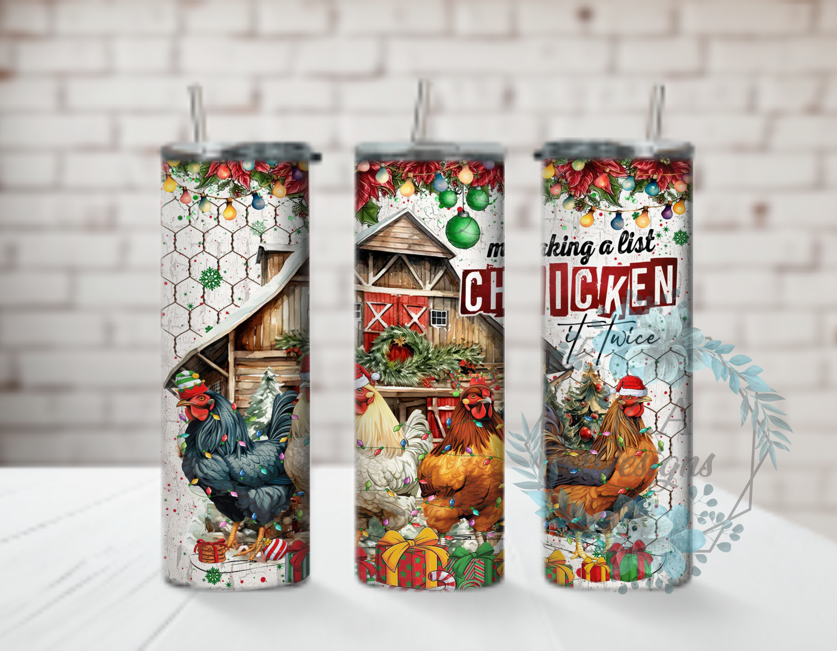 Making A List Chicken It Twice Tumbler