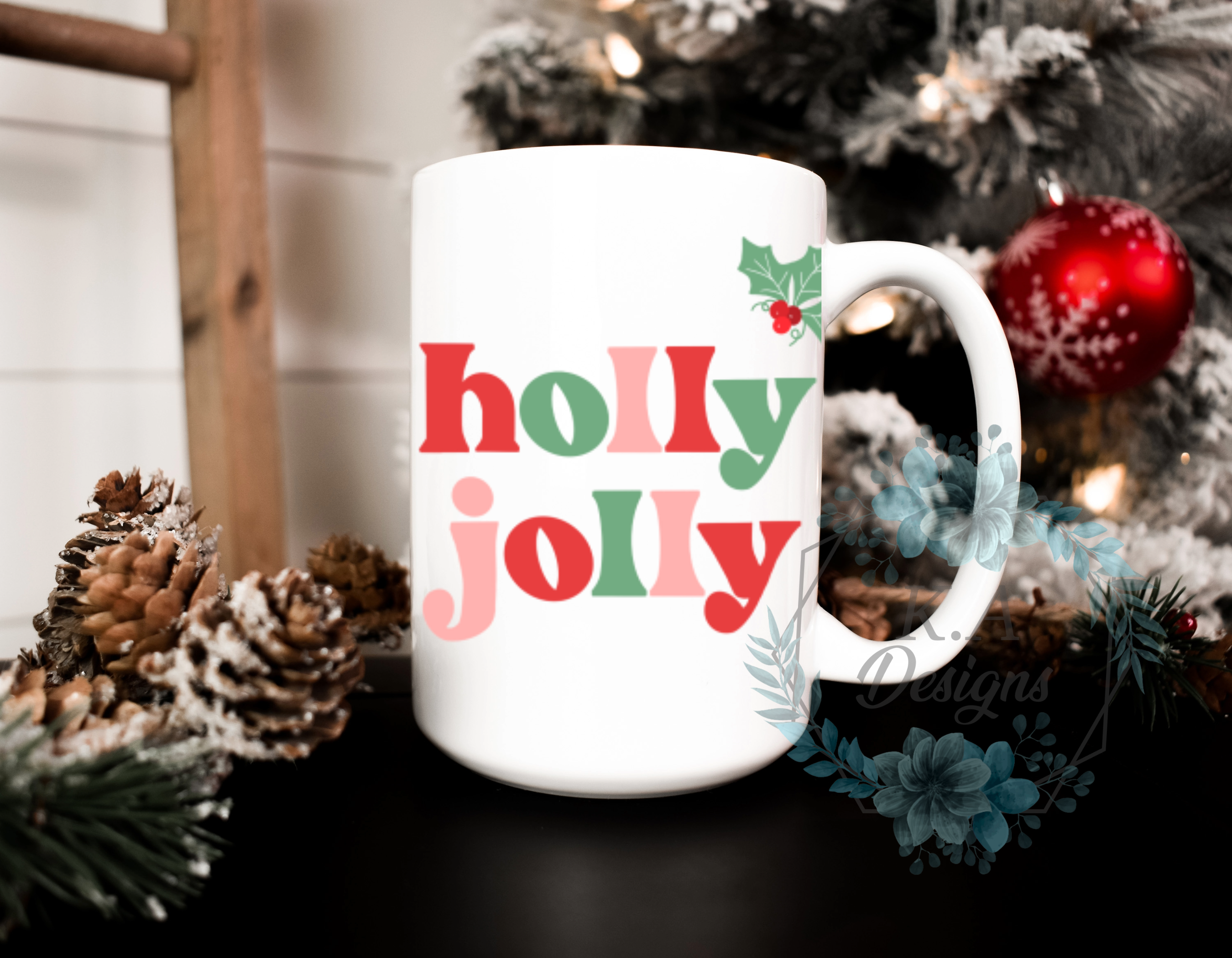 Holly Jolly Mug