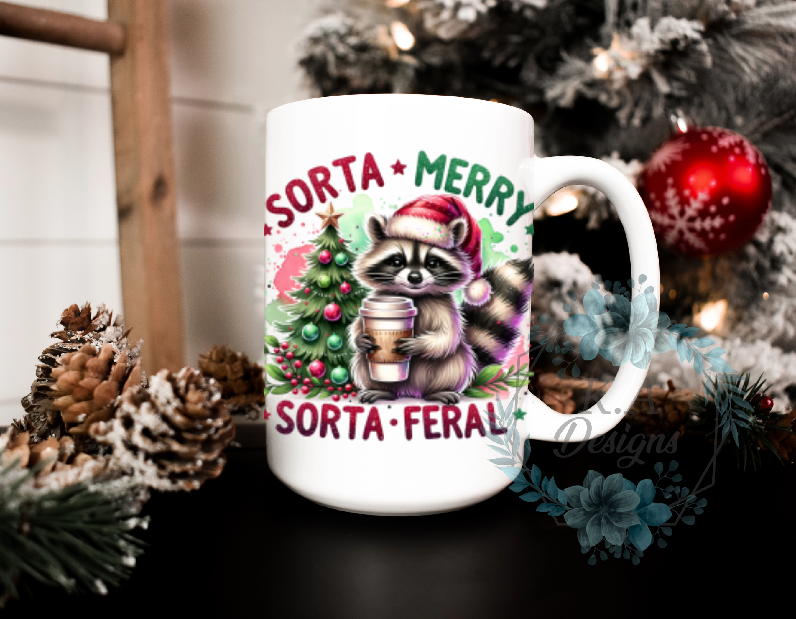 Sorta Merry Sorta Feral Mug