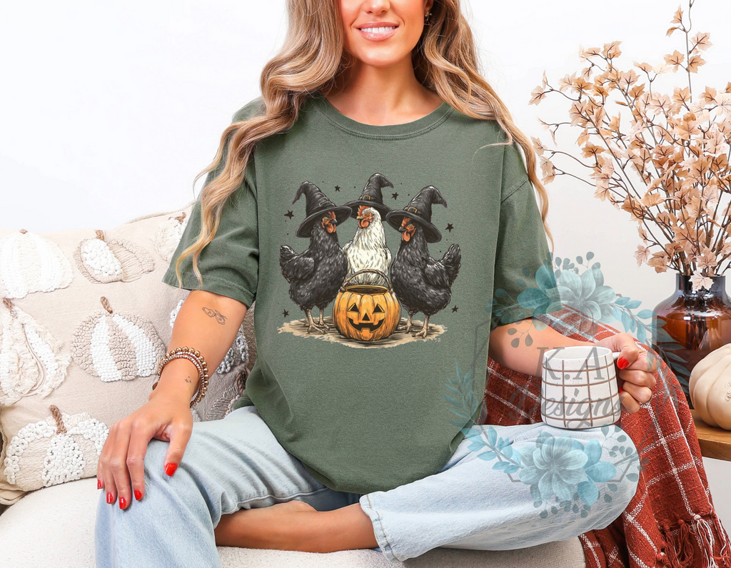 Retro Chickens T-Shirt