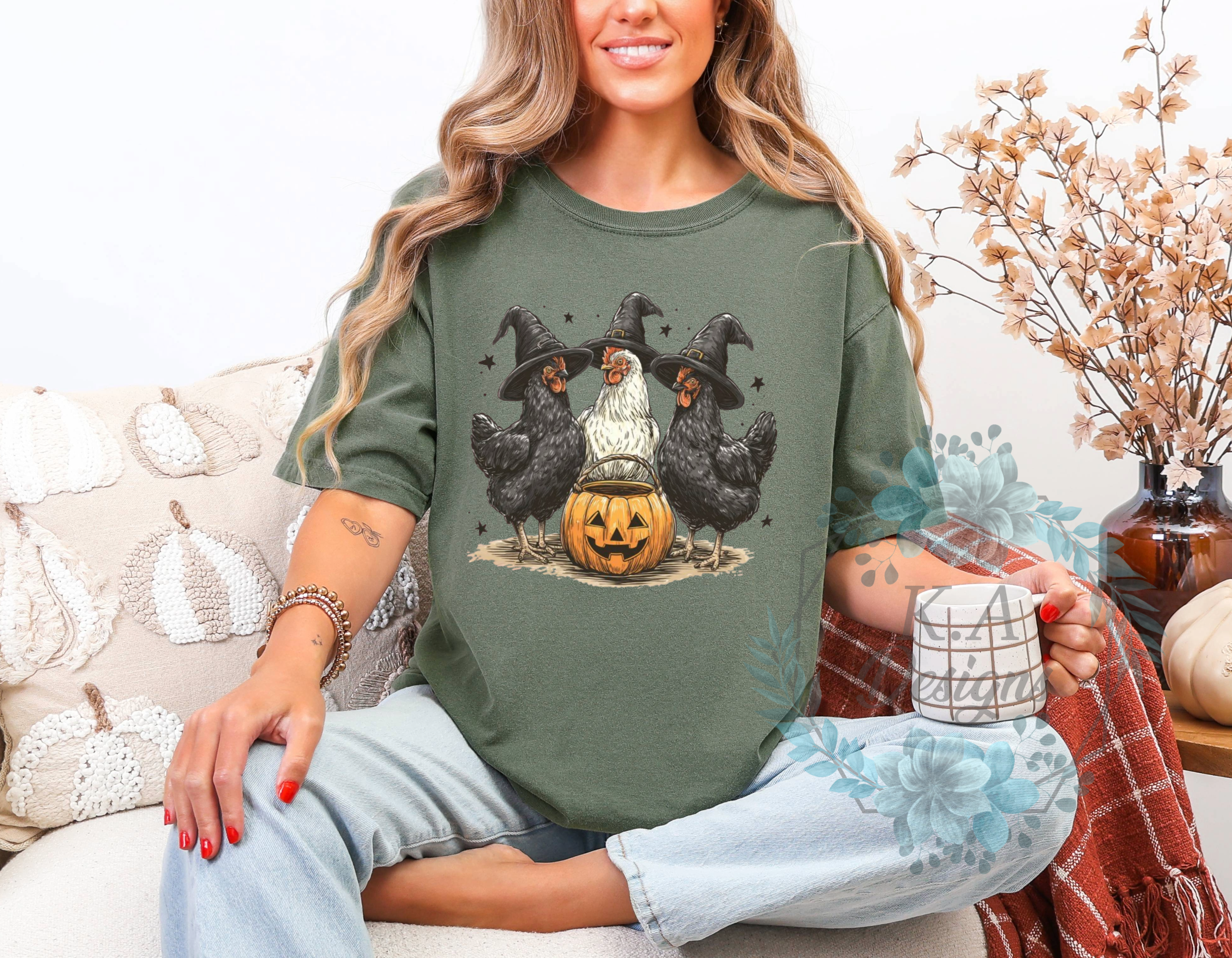 Retro Chickens T-Shirt
