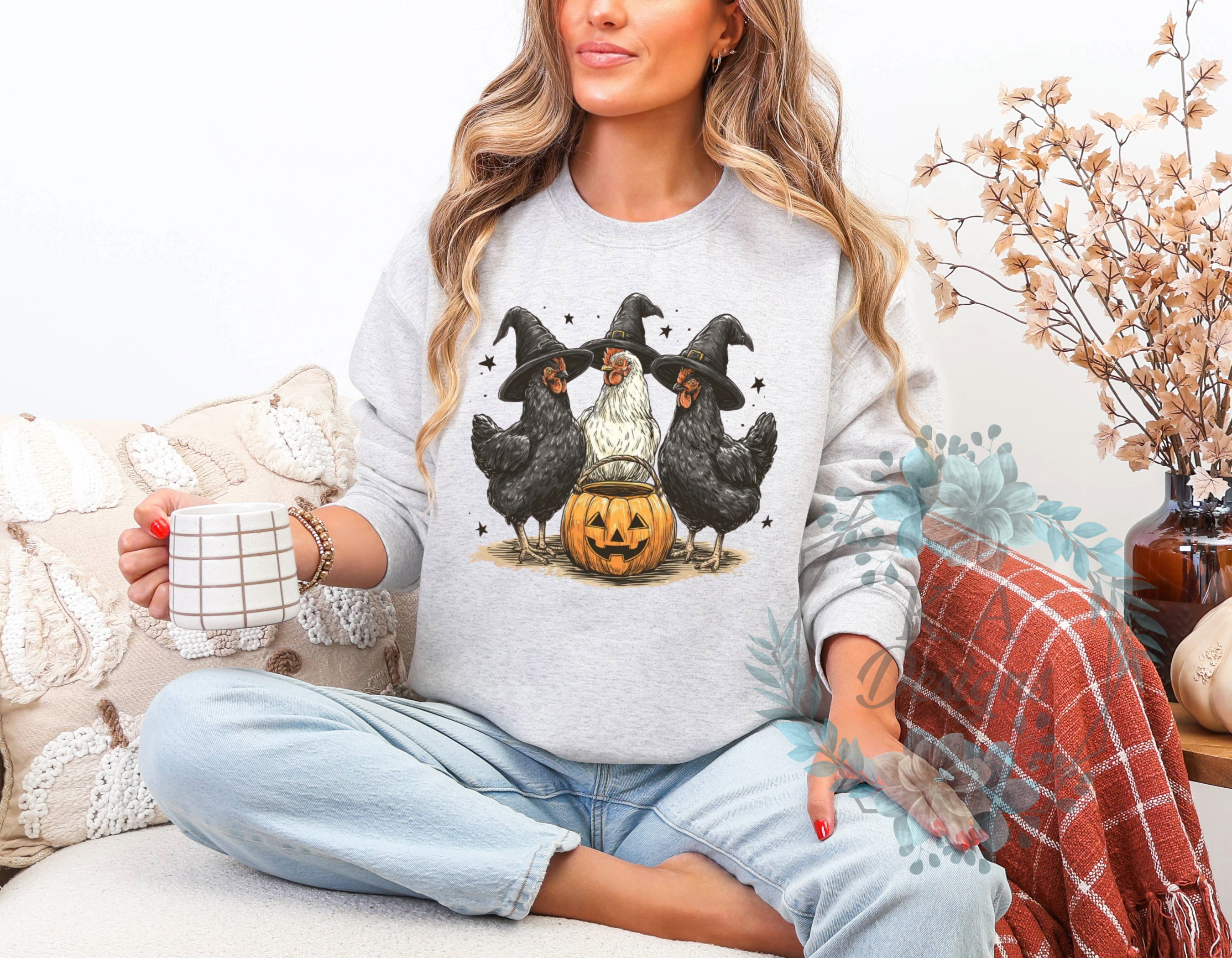 Retro Chicken Sweatshirt