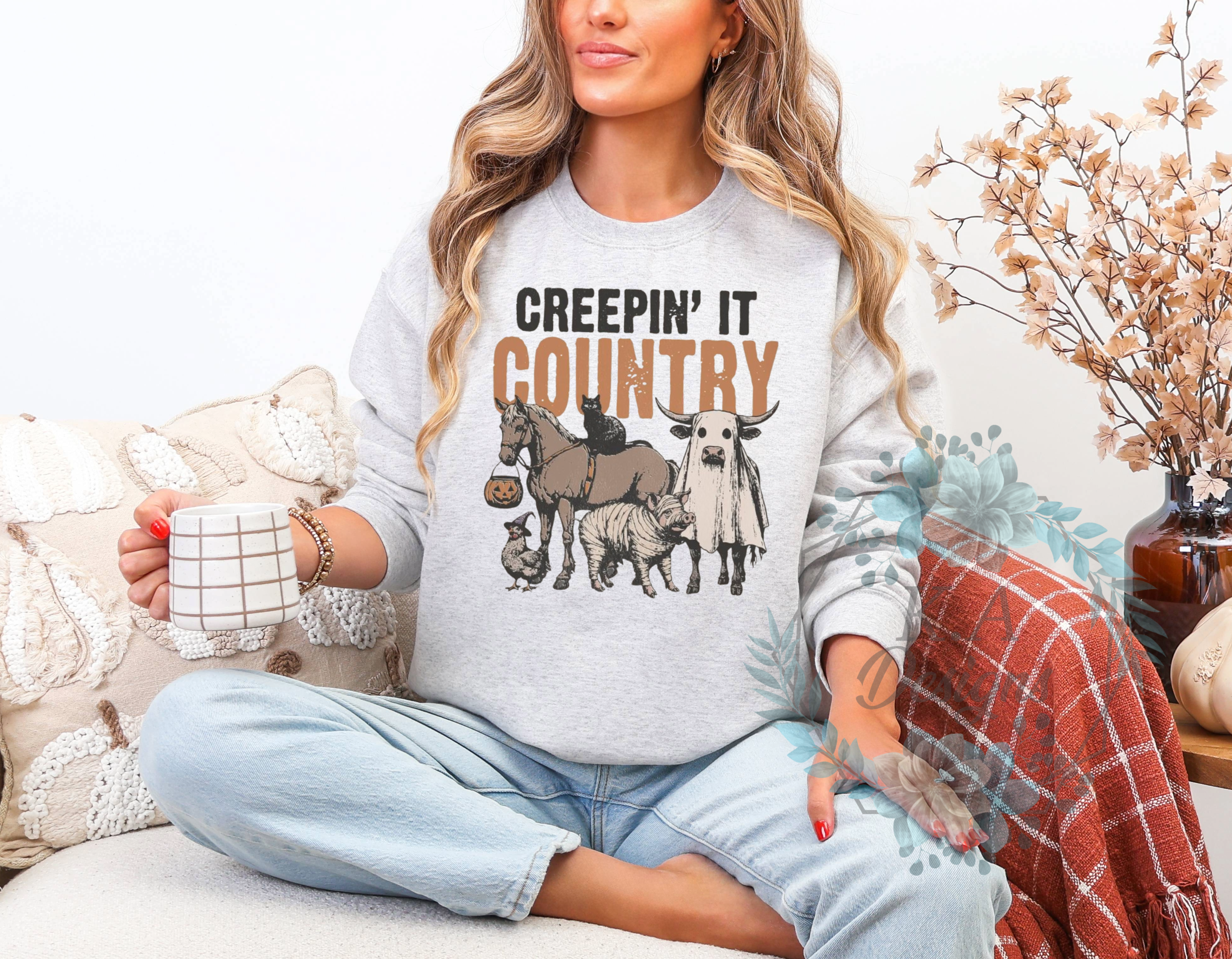 Creepin' It Country Sweatshirt