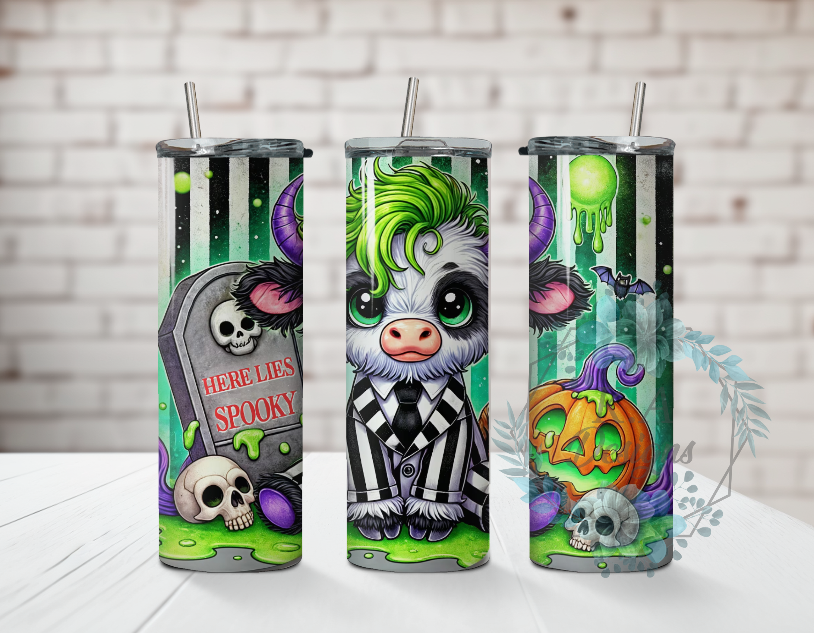 Here Lies Spooky Tumbler